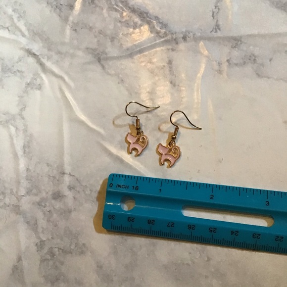 CATS | Enamel Earrings Stainless Steel - Picture 2 of 3